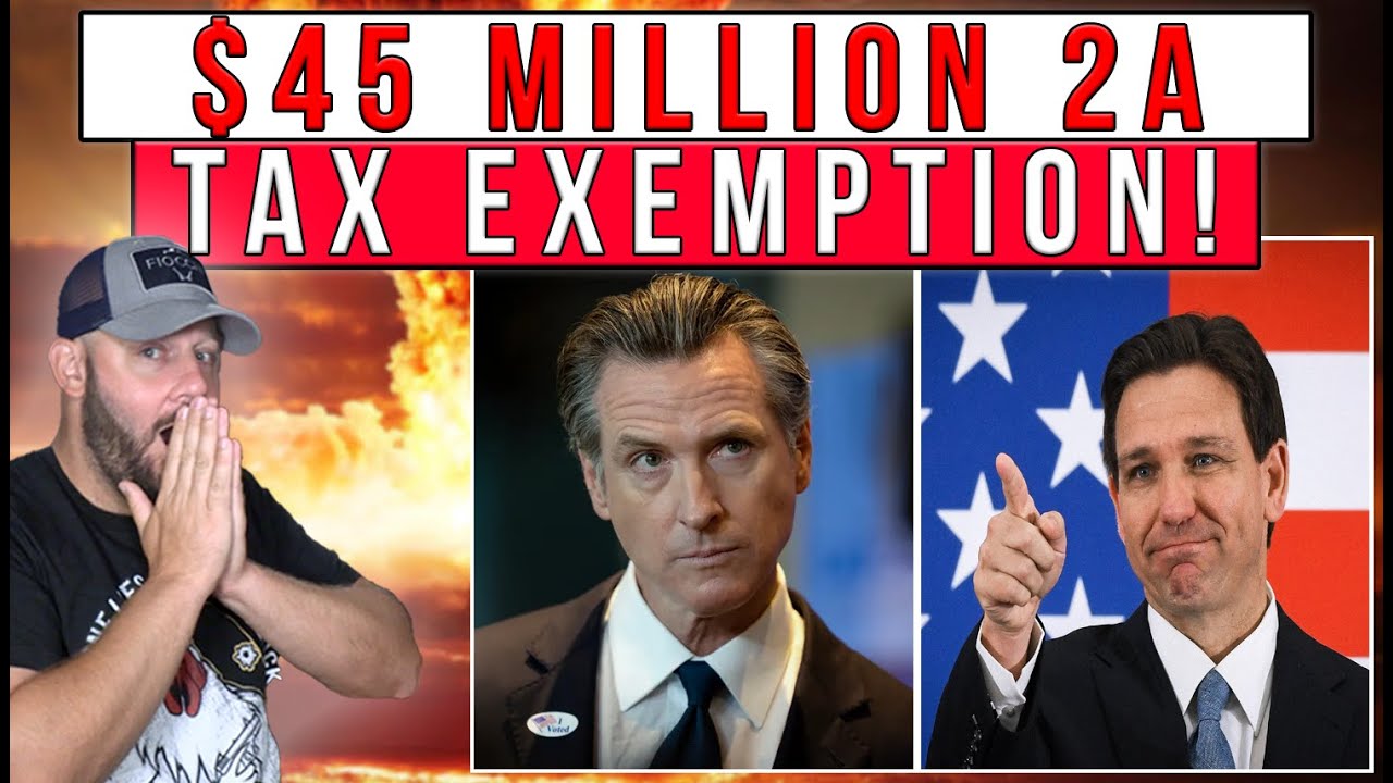 HAPPENING NOW: $45 MILLION Gun Tax HOLIDAY THROUGH End Of Year While DeSantis DESTROYS RINOS