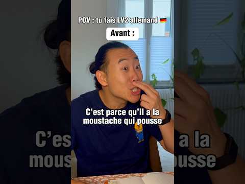 Voilà POURQUOI on fait tous allemand LV2
