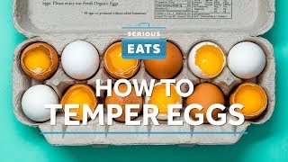 How to Temper Eggs