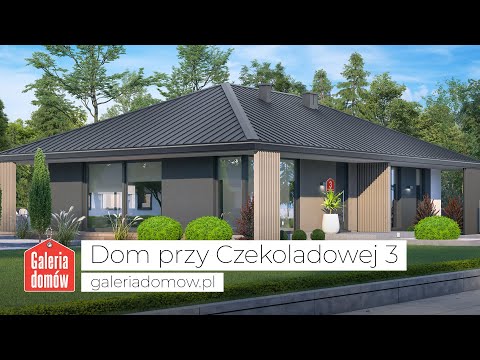 Projekt domu przy Czekoladowej 3 - GaleriaDomow.pl