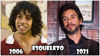Nacho libre antes y después