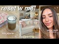 RESET WITH ME 🧘🏻‍♀️ cleaning, planning, mental health chat, etc!