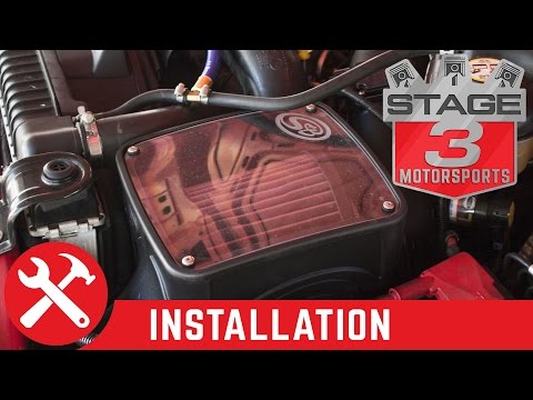2003-2007 F-250 F-350 6.0L S&B Cold Air Intake System Install