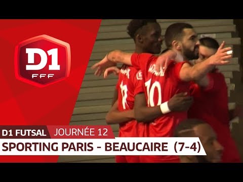 J12 : Paris Sporting Club - Beaucaire Futsal (7-4)