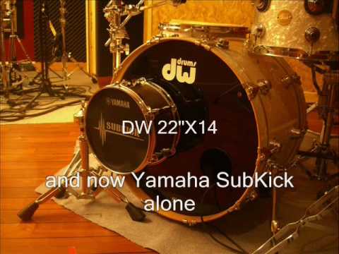 Will Karling plays with Yamaha SubKick SKRM 100