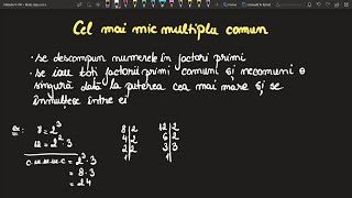 Cel mai mic multiplu comun (cmmmc) Clasa a 6 a Exercitii (Invata Matematica Usor-Meditatii Online)