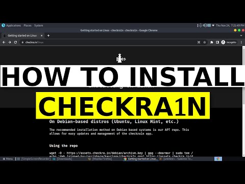 HOW TO INSTALL CHECKRAIN IN LINUX   LATEST