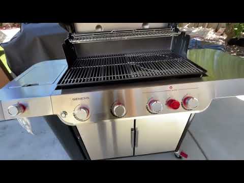 Weber Genesis S435 First use Cleaning