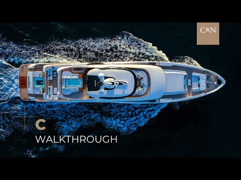 C | 54.60m (179' 1") | Baglietto | Walkthrough with The Market Herald at the Monaco Yacht Show 2022