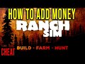 HOW TO ADD MONEY IN 2024 (CHEAT / TRAINER) - Ranch Simulator