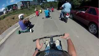 preview picture of video 'Drift Trikes Costa Rica - 2° Evento en el Tablón de Cartago / 2do Ride'