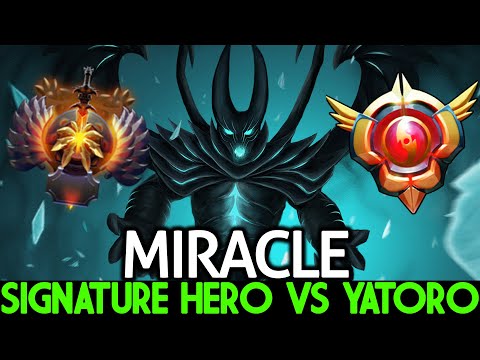MIRACLE [Terrorblade] Power Signature Hero VS YATORO Boss Dota 2