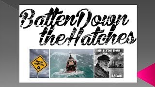 LONGWave - 09 07 17 - SEPTEMBER - Batten Down the Hatches, Reef the Sails!