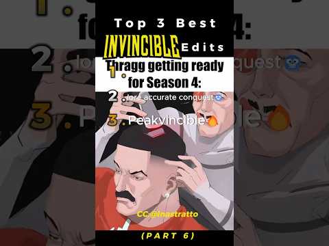 Ranking the Best Invincible Edits PART 6