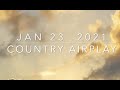 Billboard Top 60 Country Airplay Chart Jan 23 2021