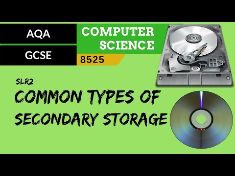 9. AQA GCSE (8525) SLR2 - 3.4 Common types of storage