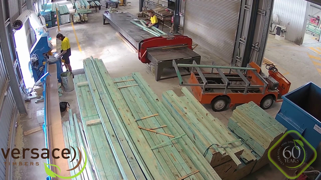 Versace Timbers - Truss Production Timelapse
