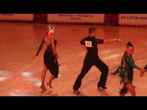 Latin Kvartal Cup 2017 World Open Latin 1/2 Paso Viacheslav Benko - Elena Klepikova