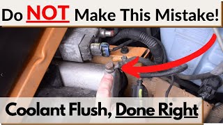 Easy DIY Coolant Flush: Lamborghini Gallardo Superleggera. Lamborghini Gallardo DIY Maitnance Fix