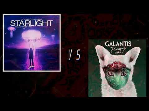 Starlight  (Otto Knows Remix) Vs Galantis - Runaway (U & I)(Thomas Engine Mashup)