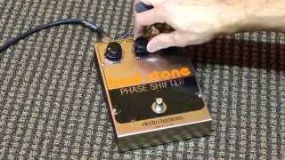 Video thumbnail for Electro Harmonix Bad Stone Phase Shifter Vintage Guitar Effect Pedal by John Aselin