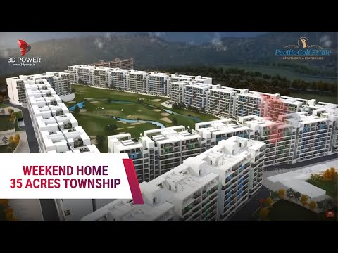 High Class Living Style - Golf Course Club House, Play Court Walkthrough Animation