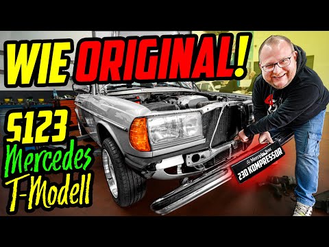 MARCO kann es kaum GLAUBEN! - Mercedes S123 (TE) M111K Umbau - Das Kühlerpaket zieht ein!