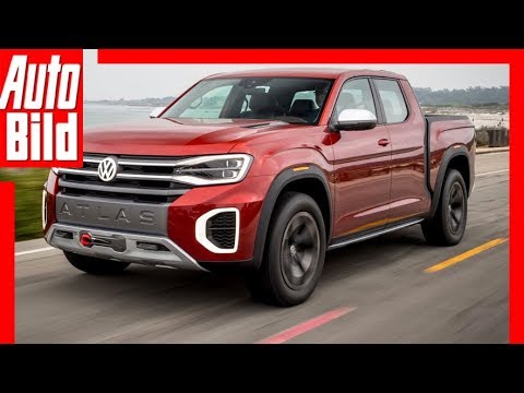 VW Atlas Tanoak (2018) First Driving Pictures - Details/Explanation