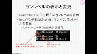  - LPICレベル1対策講座「ランレベルとシャットダウン」