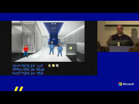 TechDays 2017 - Sander Molenkamp & Edwin van Wijk - Build an Old School Adventure Game