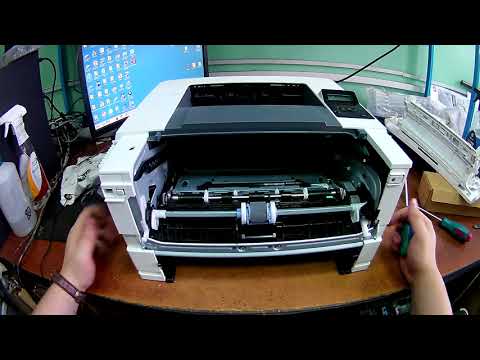 HP LaserJet Pro M402dn не берет бумагу,ремонт датчика