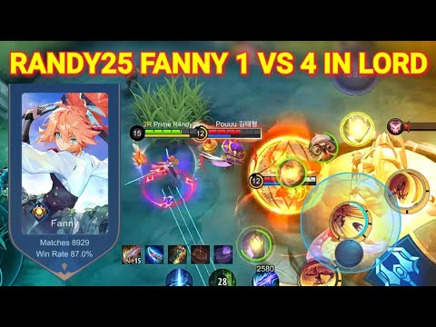 TOP GLOBAL 2 FANNY | Mobile Legends