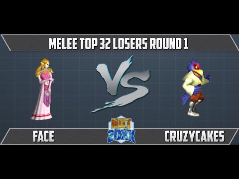 SF Melee Top 32 - Face (Zelda, Sheik) vs Cruzycakes (Falco) Losers Round 1