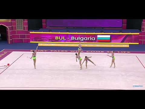 Bulgaria 3 Hoops + 2 Clubs Qualification - 37th FIG World Championships 2019 Baku