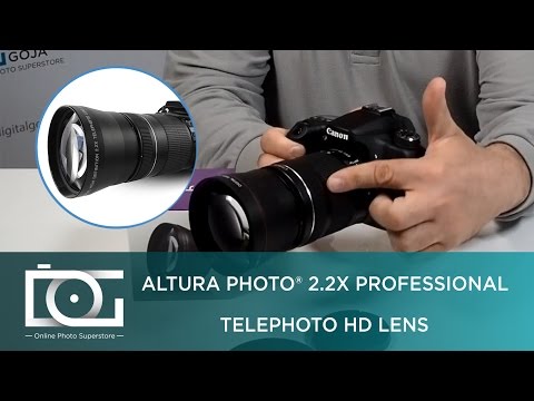 TUTORIAL | 2.2x Professional Telephoto HD Lens Adapter for NIKON & CANON Cameras