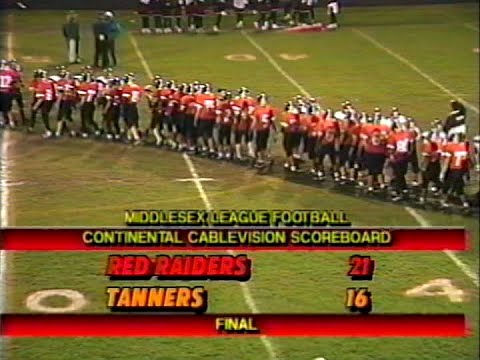 Watertown High School (21) vs. Woburn High School (16), Oct. 20, 1995