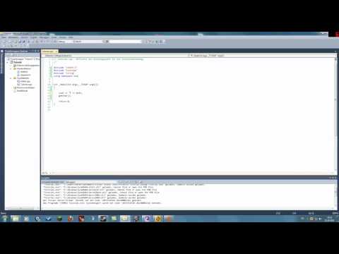 Visual c++ 2010 Express | Tutorial #01[Part 1/2]