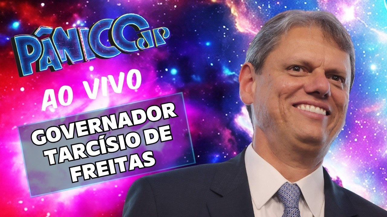 GOVERNADOR TARCÍSIO DE FREITAS AO VIVO | PÂNICO - 01/06/2026