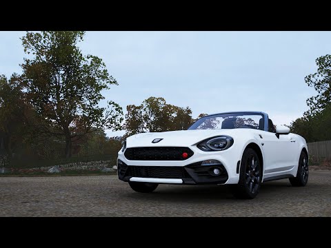 Forza Horizon 4 124 SPIDER 2017 ABARTH Car Gameplay Walkthrough Part 1