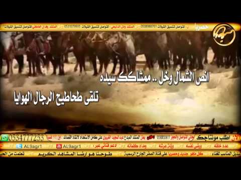شيلة الفهيقات كلمات فارس حامد الفهيقي اداء المنشد فارس الفهيقي