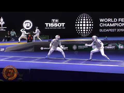 Budapest Worlds SMF 2019 - L32 - Massialas USA v Abouelkassem EGY