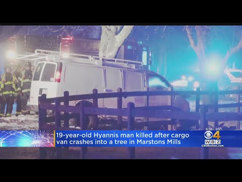 19-Year-Old From Hyannis Dies After Van Crashes Into A Tree In Barnstable