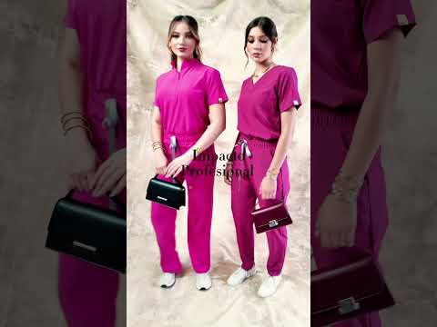 Modelos Zafiro & Rubí | Glow Scrubs Mx | Uniformes quirúrgicos mujer | #glowscrubsmx #scrubsuniforms