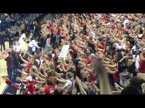 Gonzaga Basketball  "The Kennel" Pregame vs Portland 2017