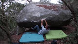 Video thumbnail of Problem 71 (Durkuek), 5?. Can Bruguera