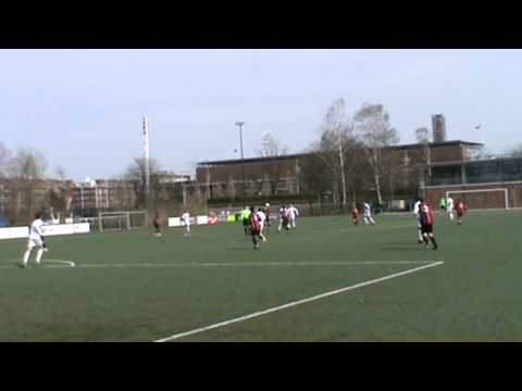 1ste goal kampioenswedstrijd ASV Arsenal zat 4 2april 2011