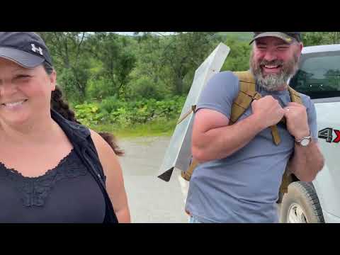 Gold Panning in Alaska - Gold isn't the only shiny thing in the River