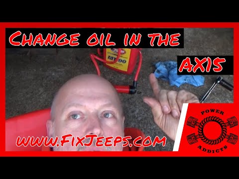 Change AX15 transmission fluid in a Jeep #ax15transmission #poweraddictscrew #jeepwrangler #jeepyj