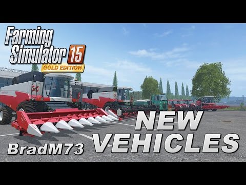 Farming Simulator 15 GOLD EDITION -All of the New Vehicles!!!