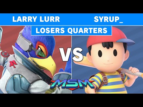MSM Online 18 - Syrup_ (Ness) Vs Larry Lurr (Falco) Losers Quarters - SSBU